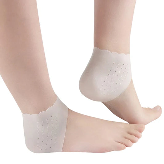 "Revitalize and Soothe Your Feet with Our Moisturizing Gel Heel Socks - Say Goodbye to Cracked Skin and Experience Ultimate Foot Care!"