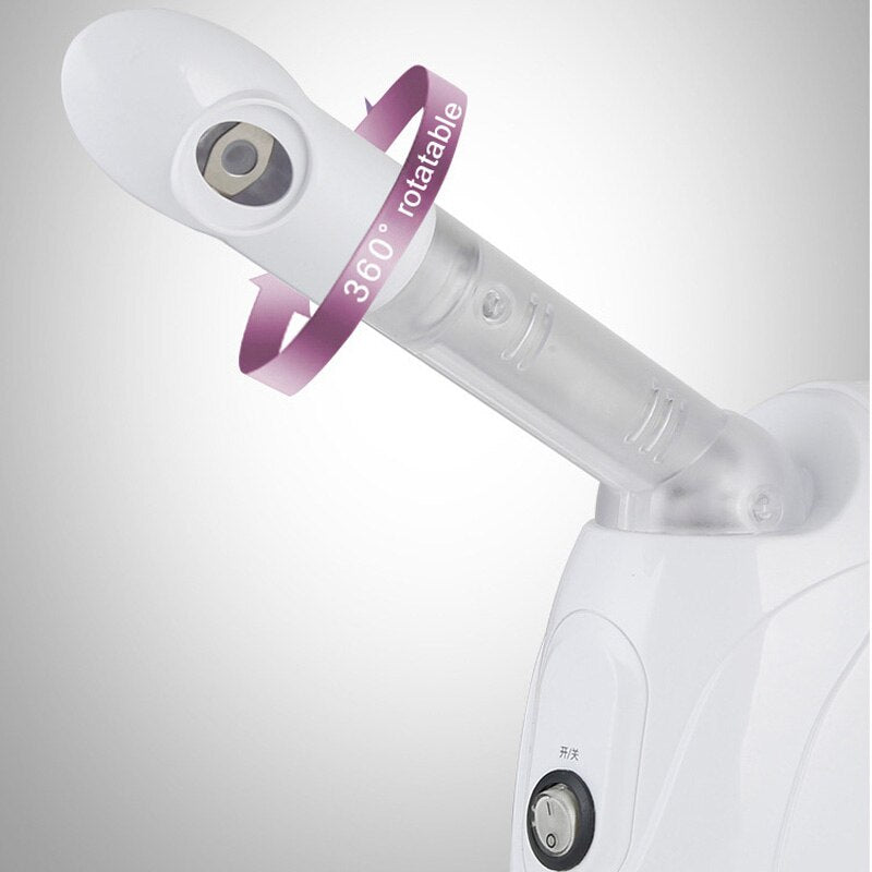 "Ultimate Skin Rejuvenation: Nano Mister Facial Steamer for Radiant, Hydrated Skin - Whitening, Moisturizing, and Makeup-Ready!"